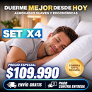 Set x4 Almohadas Hoteleras Premium La sensación de dormir en un hotel 5 estrellas